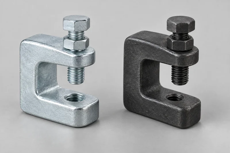 Compact set-screw beam attachment clamp appearance examples